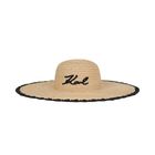 Ženska fedora Karl Lagerfeld k/signature beach hat