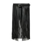 Ženski kaiš Karl Lagerfeld k/autograph fringes belt