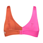 Ženski kupaći gornji deo Puma SWIM WOMEN COLOURBLOCK PLUNGE TOP 1P