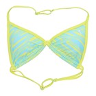 Ženski kupaći gornj deo Puma Swim women printed triangle top
