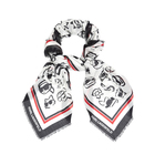 Ženska ešarpa Karl Lagerfeld ikon doodle aop modal scarf