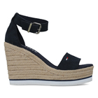 Ženske sandale Tommy Hilfiger NATURAL SUEDE WEDGE