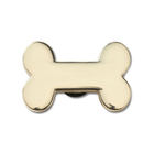 Unisex bedž Crocs Gold dog bone