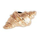 Unisex bedž Crocs Gold sea shell