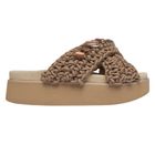 Ženske papuče Inuikii Woven stones platform