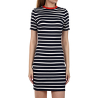 Ženska haljina Tommy Hilfiger BABYLOCK SHORTSLEEVE DRESS