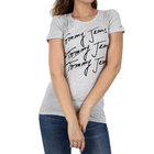 Ženska majica Tommy Hilfiger TJW CLEAN SCRIPT LOGO TEE