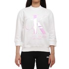 Ženski duks Calvin Klein IRIDESCENT MONOGRAM CREW NECK