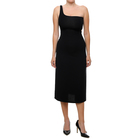 Ženska haljina Karl Lagerfeld karl dna one shoulder dress