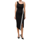 Ženska haljina Karl Lagerfeld Logo Tape Jersey dress