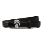 Ženski kaiš Karl Lagerfeld IKONIK 3D PIN BELT