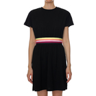 Ženska haljina Karl Lagerfeld LOGO TAPE JERSEY DRESS