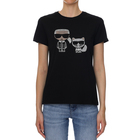 Ženska majica Karl Lagerfeld IKONIK RHINESTONE T-SHIRT