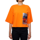 Ženska majica Calvin Klein Motion Floral Aw Relaxed Tee