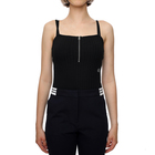 Ženski top Calvin Klein Zipper Rib Strappy Body
