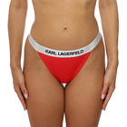 Ženski kupaći donji deo Karl Lagerfeld Logo Bikini Bottom