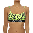 Ženski kupaći gornji deo Calvin Klein Bralette-Rp-Print