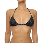 Ženski kupaći gornji deo Calvin Klein Triangle-Rp-Print