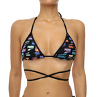 Ženski kupaći gornji deo Puma Swim women wrap triangle 1p