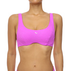 Ženski kupaći gornj deo Puma Swim women jacquard scoop top