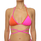 Ženski kupaći gornji deo Puma Swim women wrap triangle 1p