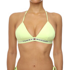 Ženski kupaći gornji deo Tommy Hilfiger Triangle Fixed Foam