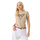 Ženska majica Guess Ss cn snake triangle tee