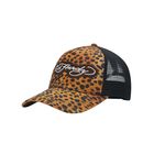 Unisex kačket Ed Hardy leopard print 5 panel trucker