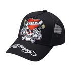 Unisex kačket Ed Hardy love-slowly twill front mesh trucker