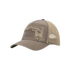 Unisex kačket Ed Hardy raw edge applique 5 panel trucker cap