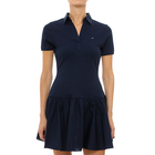 Ženska haljina Tommy Hilfiger Tjw rib poplin polo dress ext