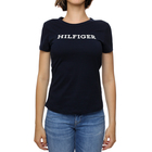 Ženska majica Tommy Hilfiger Slim Monotype Print C-Nk Ss