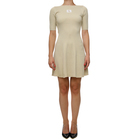 Ženska haljina Calvin Klein Woven Label Ss Sweater dress