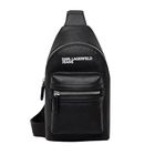 Muška torba Karl Lagerfeld logo saffiano slingbag