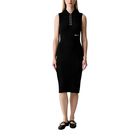 Ženska haljina Karl Lagerfeld knit collar dress