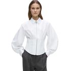 Ženska košulja Karl Lagerfeld corset poplin shirt