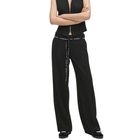 Ženske pantalone Karl Lagerfeld pinstripe tailored pant