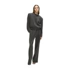 Ženske pantalone Karl Lagerfeld pinstripe tailored pants