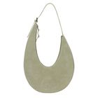Ženska torba Karl Lagerfeld rounded suede hobo