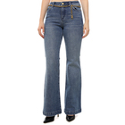 Ženske farmerke Michael Kors Flare jean w/ chain belt