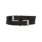 Ženski kaiš KLJ Double thin lthr belt