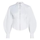 Ženski prsluk Karl Lagerfeld pinstripe tailored blouse