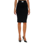 Ženska suknja CALVIN KLEIN BADGE KNITTED SKIRT
