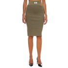 Ženska suknja CALVIN KLEIN BADGE KNITTED SKIRT