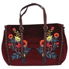 Ženska torba TRUSSARDI PORTULACA SHOPPING BAG VELVET