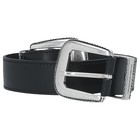 Ženski kaiš TRUSSARDI BELT LEATHER DOUBLE BUCKLE