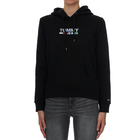 Ženski duks Tommy Hilfiger SLIM METAL CORP LOGO HOODIE