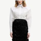 Ženska košulja Karl Lagerfeld studio poplin stretch blouse