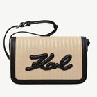 Ženska torba Karl Lagerfeld k/signature raffia crossbody