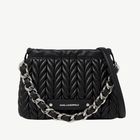 Ženska torba Karl Lagerfeld k/weave sm drawstr cb chain